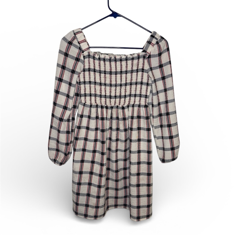 Girls Wonder Nation Plaid Dress Size 10/12